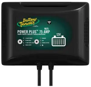 Battery Tender 022-0227-DL-WH 12V 75A Booster Battery Charger with Wi-Fi
