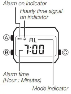 CASIO MA1904 EA Watch - Alarm