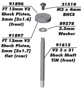 ASSOCIATED RC10B6 Team Kit - Bag 9