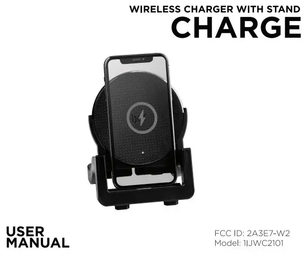 Migoal Technology 1IJWC2101 Wireless Charger with Stand Charger User Manual