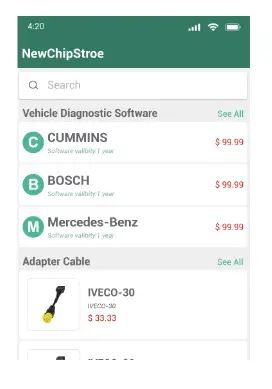 newchip HDT102 HD VCI - HD VCI 3