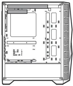 Mounting the radiator