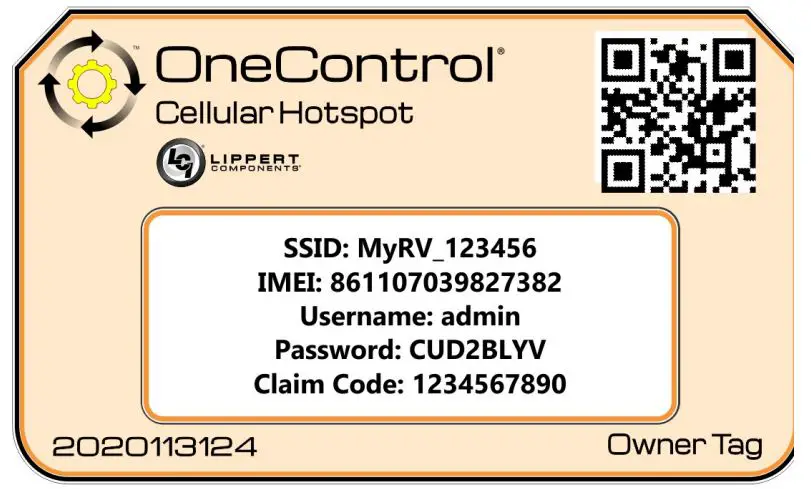 LIPPERT OneControl Hotspot Plus Telematics - one control