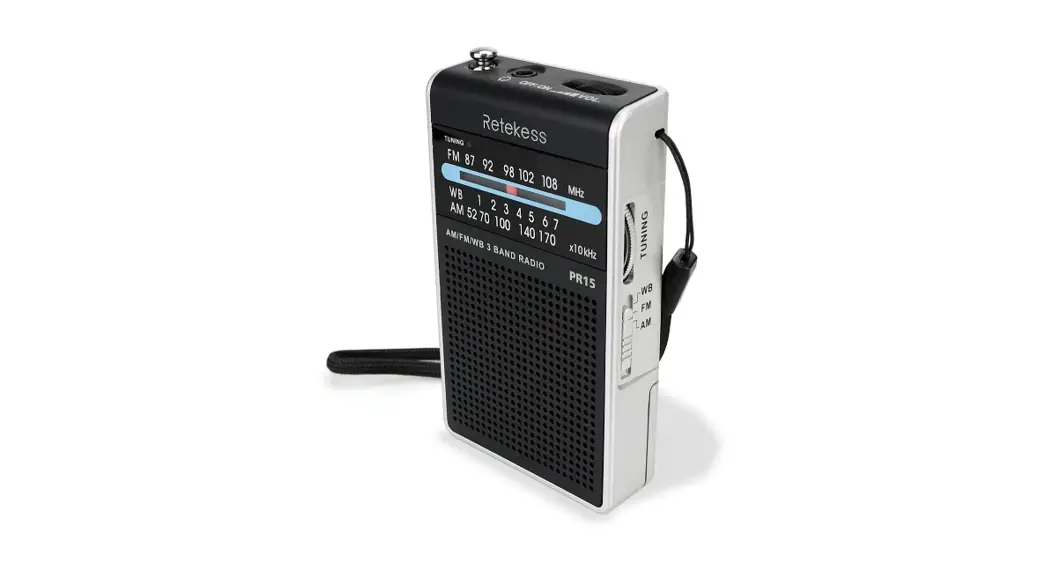 Retekess Pr15 Am/fm/wb 3 Band Mini Pocket Radio User Manual