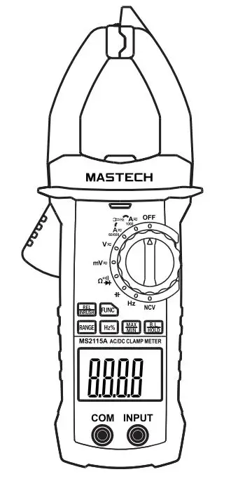 Mastech Ms2115a Digital Multimeter User Guide