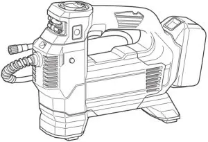 makita DMP181 Cordless Inflator for Garage