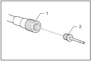makita DMP181 Cordless Inflator for Garage - ball needle