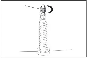 makita DMP181 Cordless Inflator for Garage - valve adapter 2