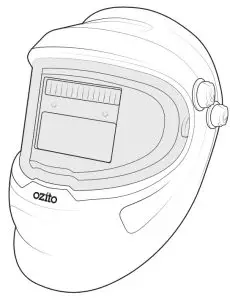 OZito ADWH-913V Auto darkining Welding Helmet - Helmet