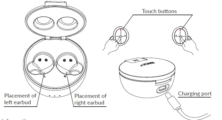 SACKit ROCKit X Active Noise Cancelling Earbuds 2