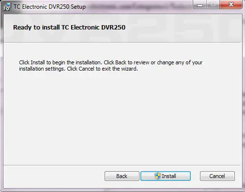 Click ‘Next’ to begin the installation