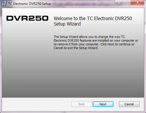 Follow the steps in the Setup Wizard