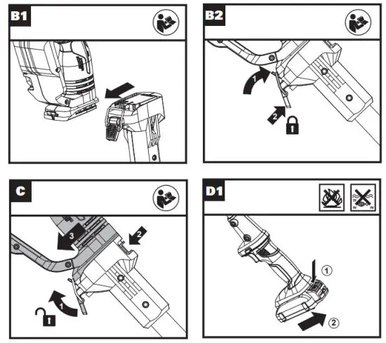 WORX WA4301 Pruning Saw Extension Pole - fig 2