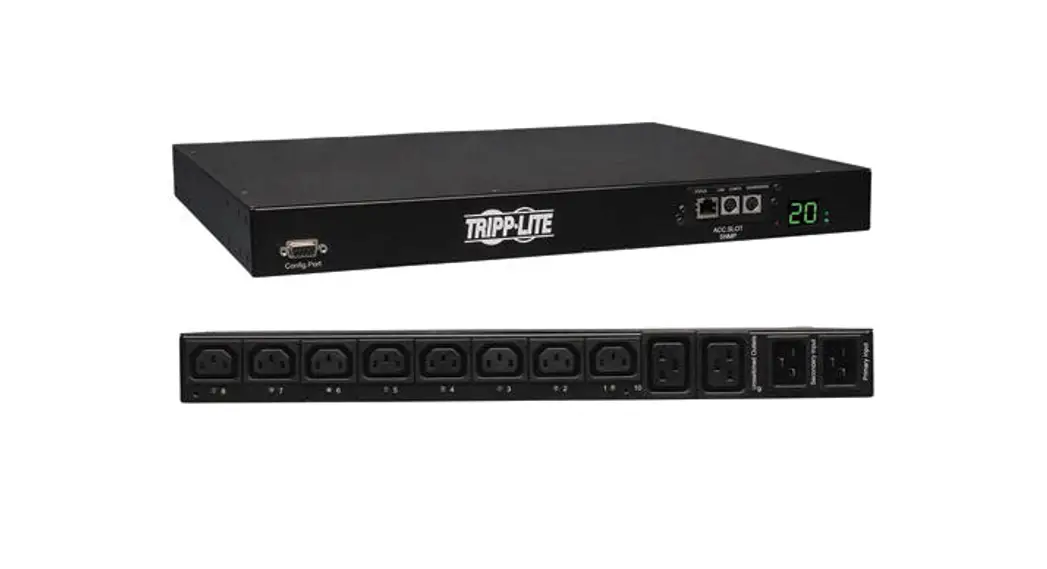 Tripp-lite Pdumh20hvatnet Single-phase Switched Automatic Transfer Switch User Manual