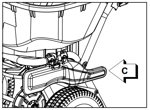 shindaiwa RS600 75 cu ft Walk Behind Broadcast Spreader - Application