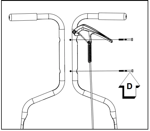 shindaiwa RS600 75 cu ft Walk Behind Broadcast Spreader - Remove