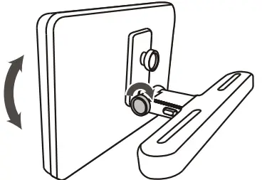 Lenco DVP 947 BK 9 Inch Portable DVD Player with Bluetooth and Headphones - adjust