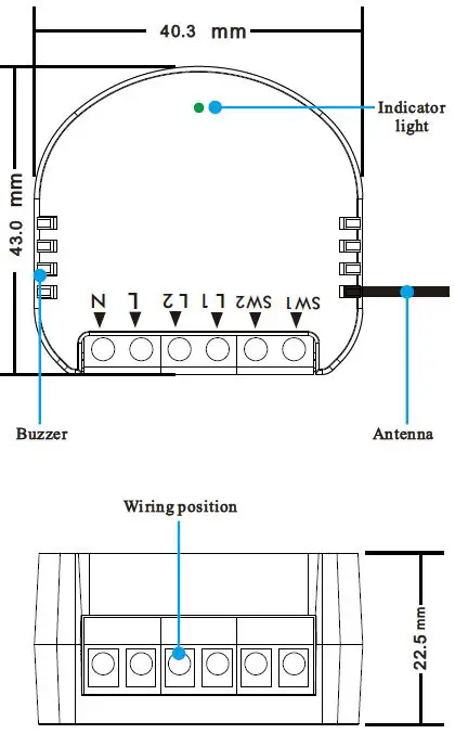 Shen-Zhen-Hidin-Technology-TB41-Wi-Fi-Switch-Module-1