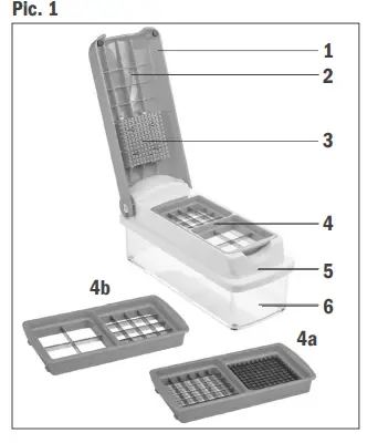 delimano Brava Nicer Dicer Pro-1
