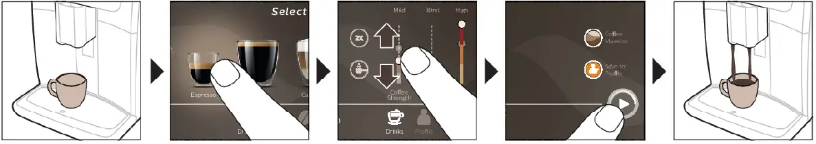 Saeco Xelsis Suprema SM8885 Espresso Coffee Machine 10