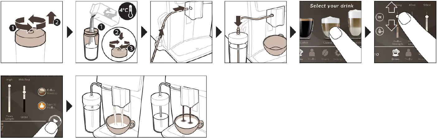 Saeco Xelsis Suprema SM8885 Espresso Coffee Machine 12