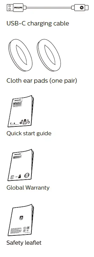 PHILIPS -6000 -Series -TAH6206 -Wireless -Headphones fig 2