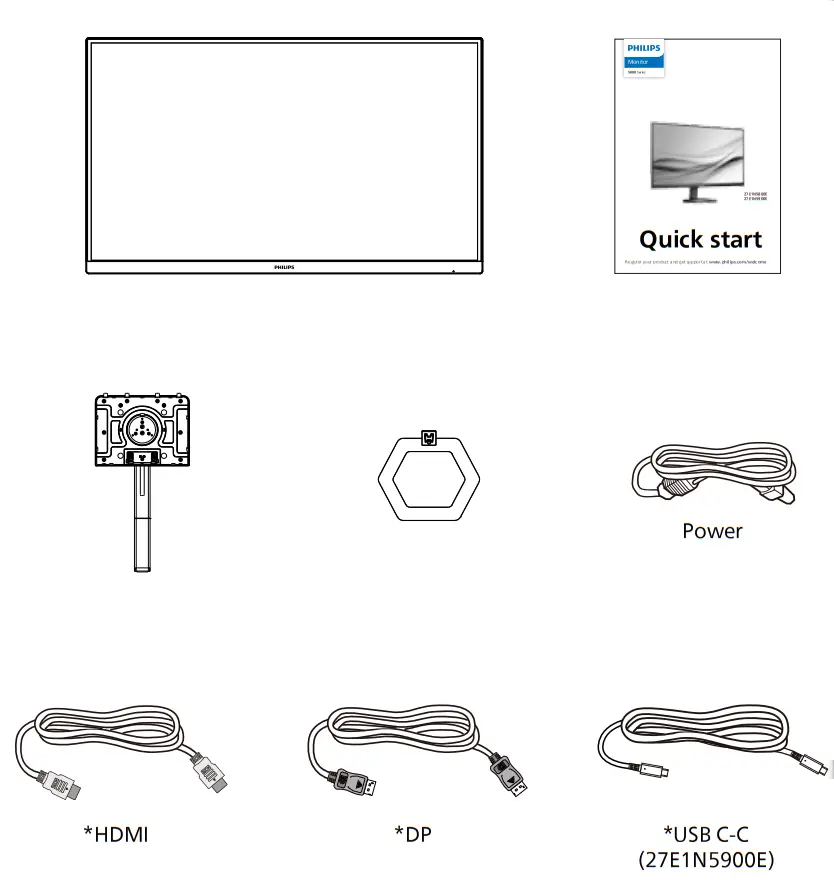 PHILIPS 27E1N5800E 4K UHD Monitor - fig