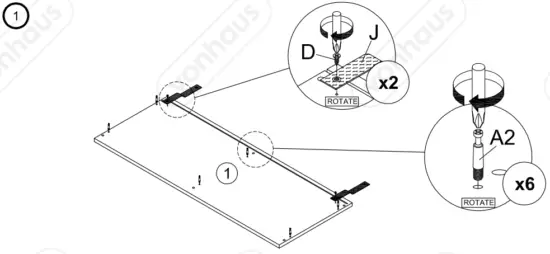 VonHaus-3000066-Koto-1-Drawer-2-Door-Small-Sideboard-Assembly