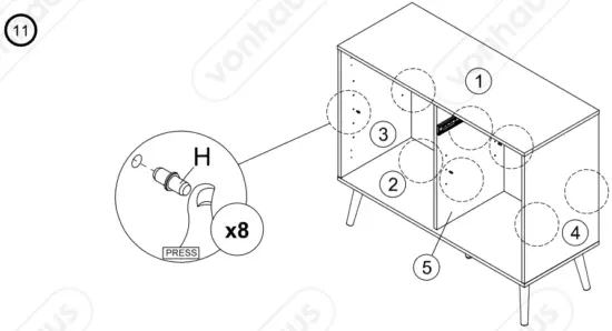 VonHaus-3000066-Koto-1-Drawer-2-Door-Small-Sideboard-Assembly