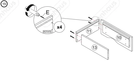 VonHaus-3000066-Koto-1-Drawer-2-Door-Small-Sideboard-Assembly