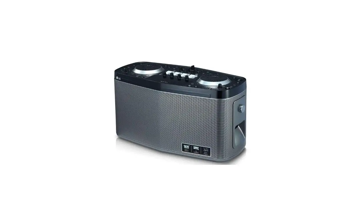 Lg Drp4 Omnidirectional Portable Speaker Instruction Manual