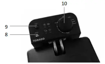 TOMADO TDF6001B Cold Zone Fryer - PRODUCT DESCRIPTION 2