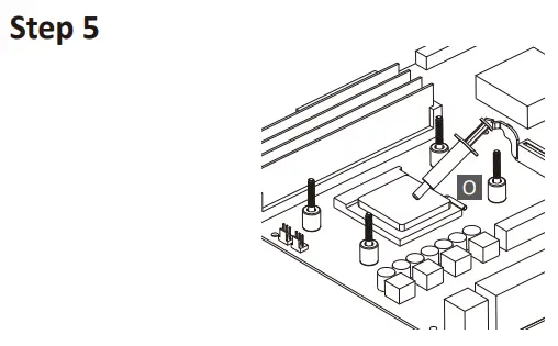 ENERMAX LIQMAX III 240mm aRGB Liquid CPU Cooler - AMD Installation step 5