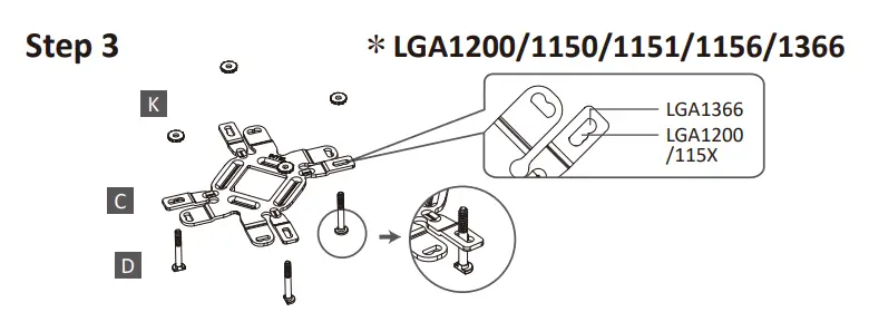 ENERMAX LIQMAX III 240mm aRGB Liquid CPU Cooler - step 3
