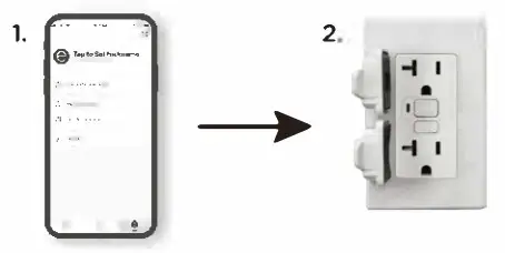 enbrighten WFD4203E Dual Outdoor Wi Fi Smart Switch - Download the app 3