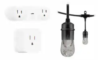 enbrighten WFD4203E Dual Outdoor Wi Fi Smart Switch - Voice control 2