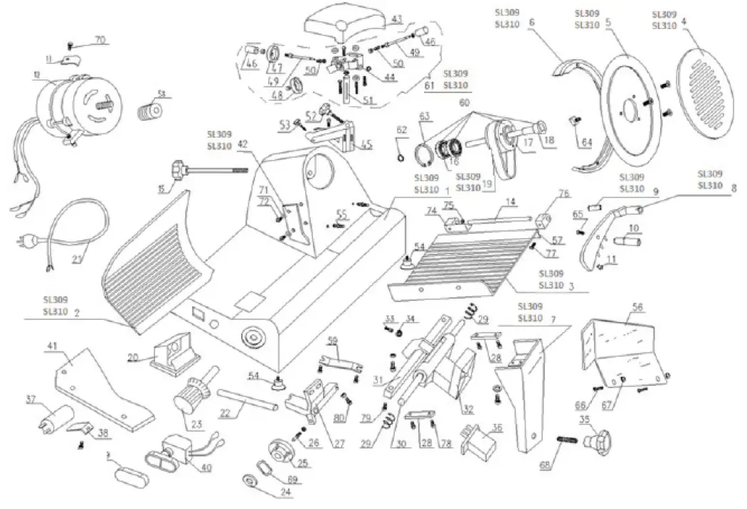 AVANTCO-SL309-9-Inch-Manua-Gravity-Feed-Meat-Slicer-fig6