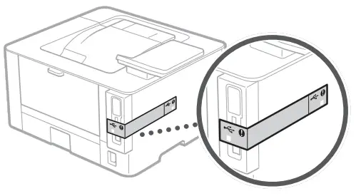 Canon LBP236dw Compact Monochrome Laser Printer - all packing