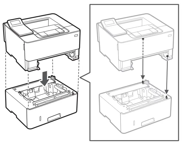 Canon LBP236dw Compact Monochrome Laser Printer - feeding module1