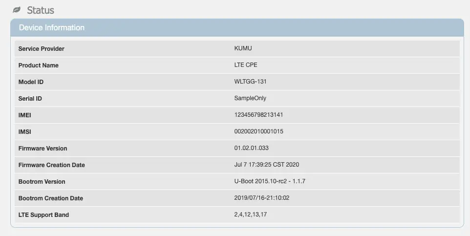 Kumu KR5 UE LTE Self Relay - About 1