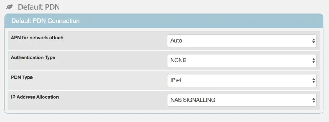Kumu KR5 UE LTE Self Relay - Advanced Settings 2