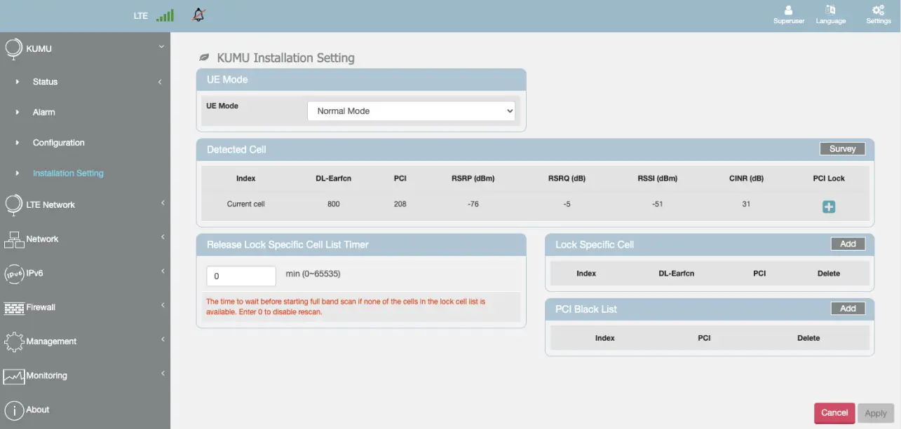 Kumu KR5 UE LTE Self Relay - Getting Started 3