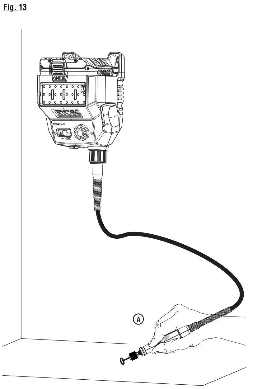 RYOBI 18V ROTARY TOOL STATION - Figure 14