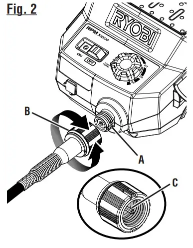 RYOBI 18V ROTARY TOOL STATION - Figure 3
