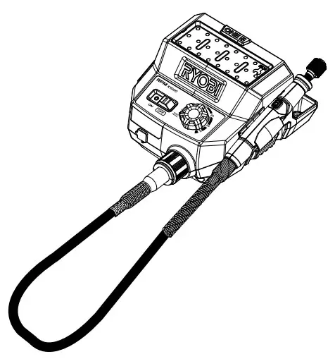 RYOBI 18V ROTARY TOOL STATION