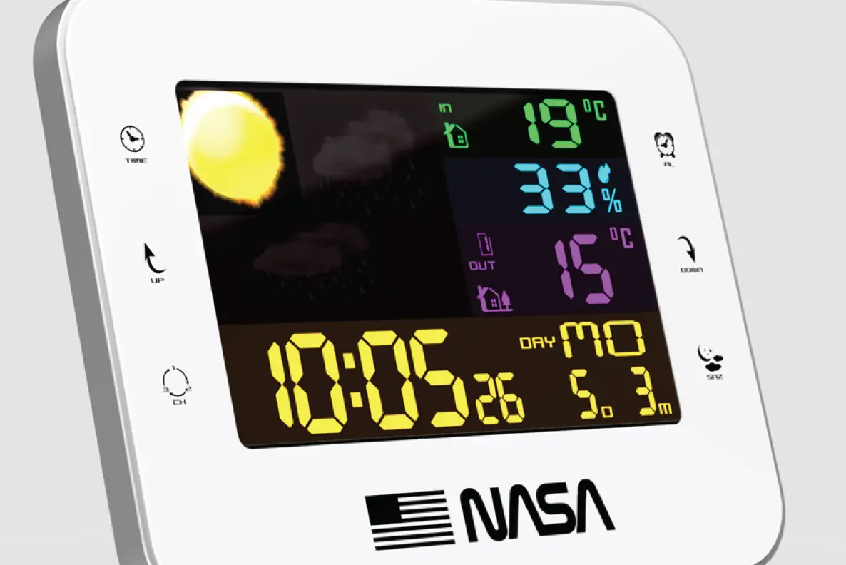Nasa Ws500 Weather Station With Outdoor Sensor User Manual