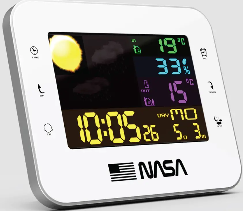 NASA WS500 Weather Station with Outdoor Sensor PRODUCT