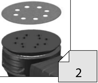 Gude EXS 125 E Eccentric Sander - FIG1
