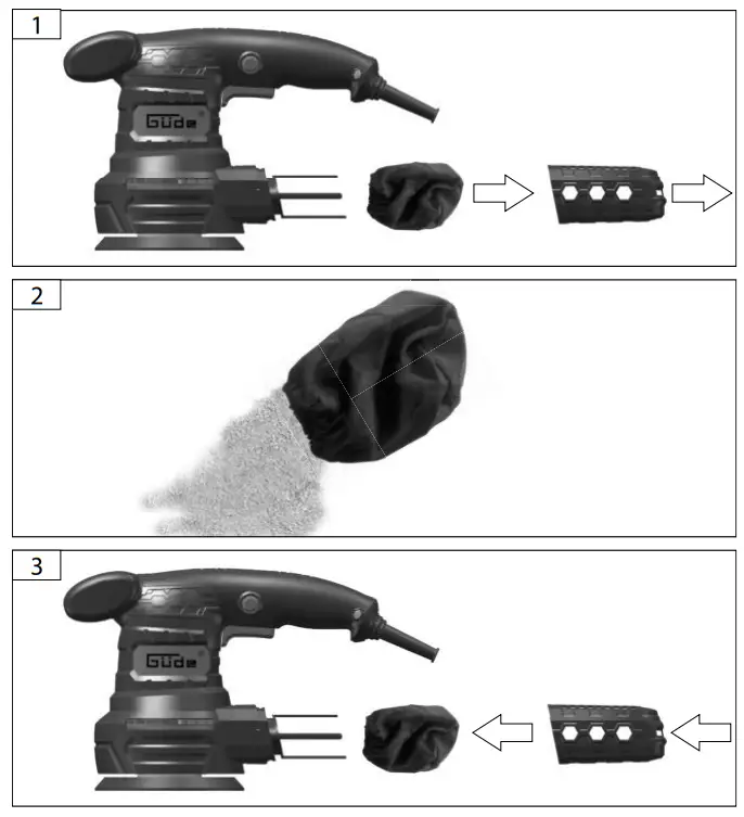 Gude EXS 125 E Eccentric Sander - FIG14