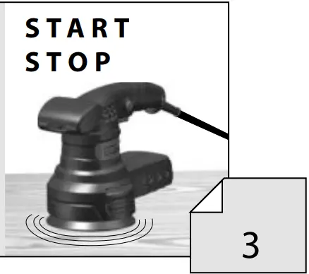 Gude EXS 125 E Eccentric Sander - FIG2